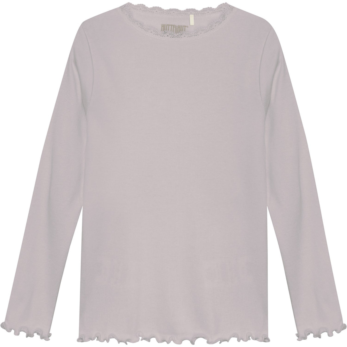 Huttelihut Cloud Gray Bluse Rib