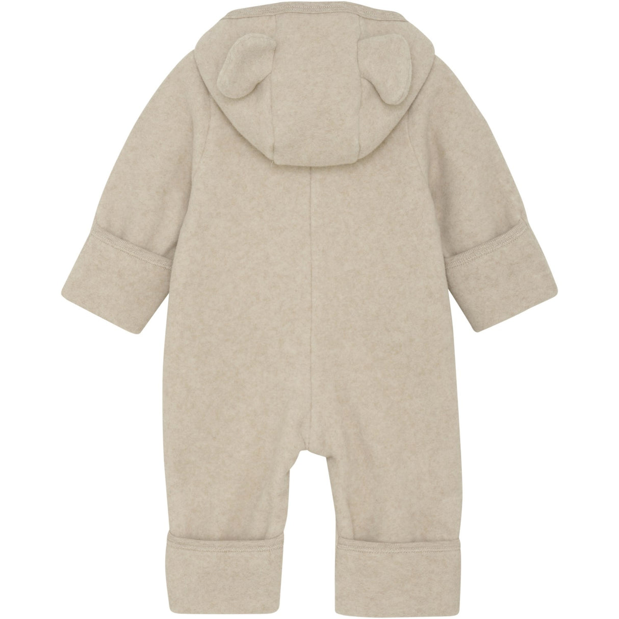 Huttelihut Camel Melange Køredragt Ears Cot. Fleece