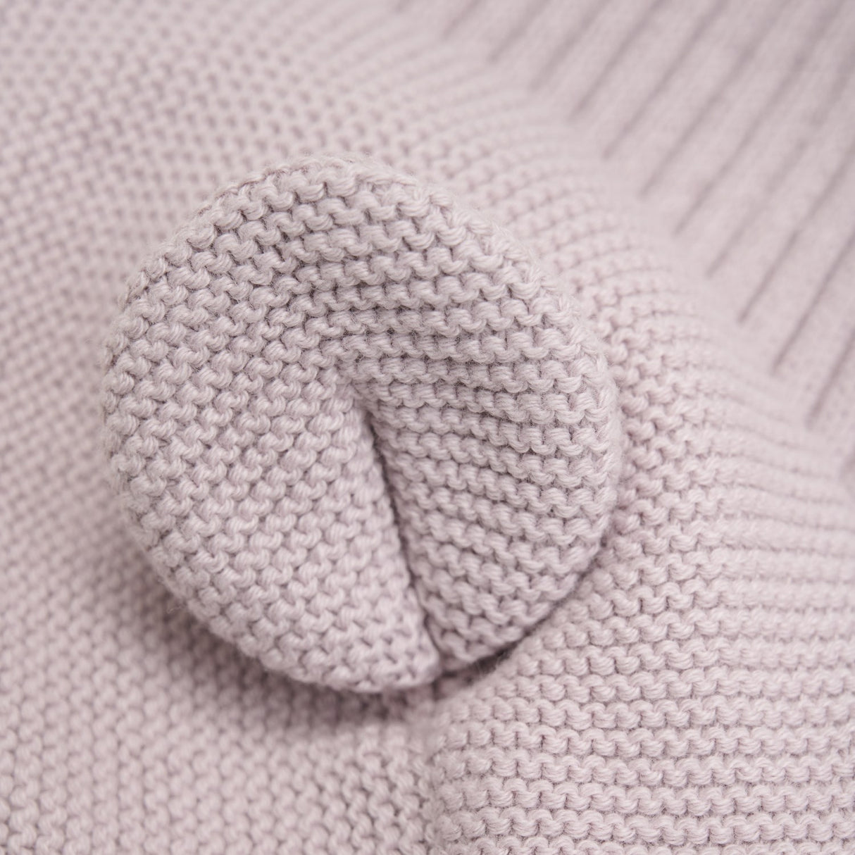 Huttelihut Cloud Grey Elefanthue Strik m. Ører