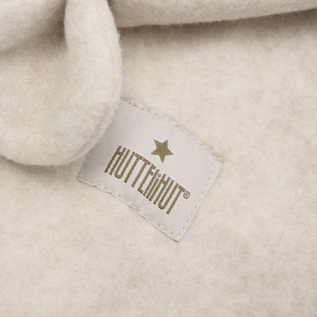 Huttelihut Camel Melange Elefanthue Ører Bomuld Fleece