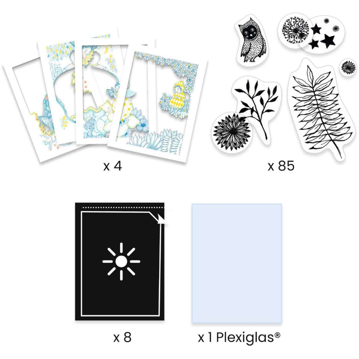 Djeco Cyanotype/Lystryk, I Måneskin