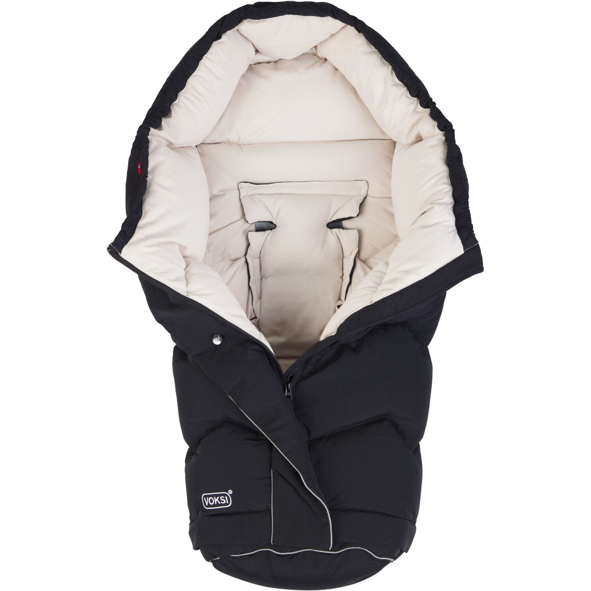 Voksi® Kørepose Black City Black Cream