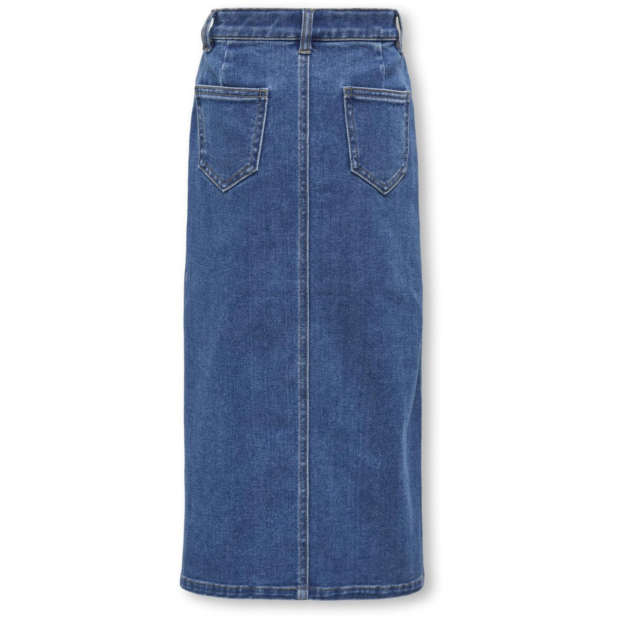 kids ONLY Medium Blue Denim Siri Front Slit Nederdel Denim
