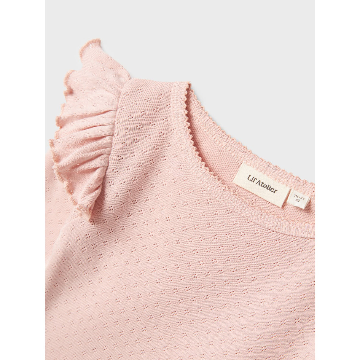 Lil'Atelier Peach Whip Rachel Nan Slim Bluse