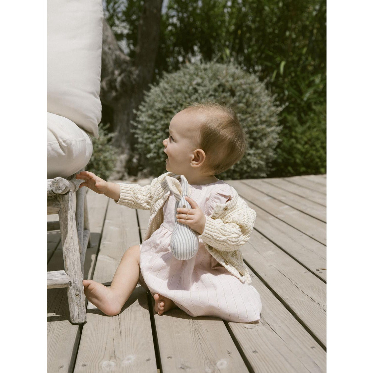 Lil'Atelier Peach Whip Dalila Loose Skirtall