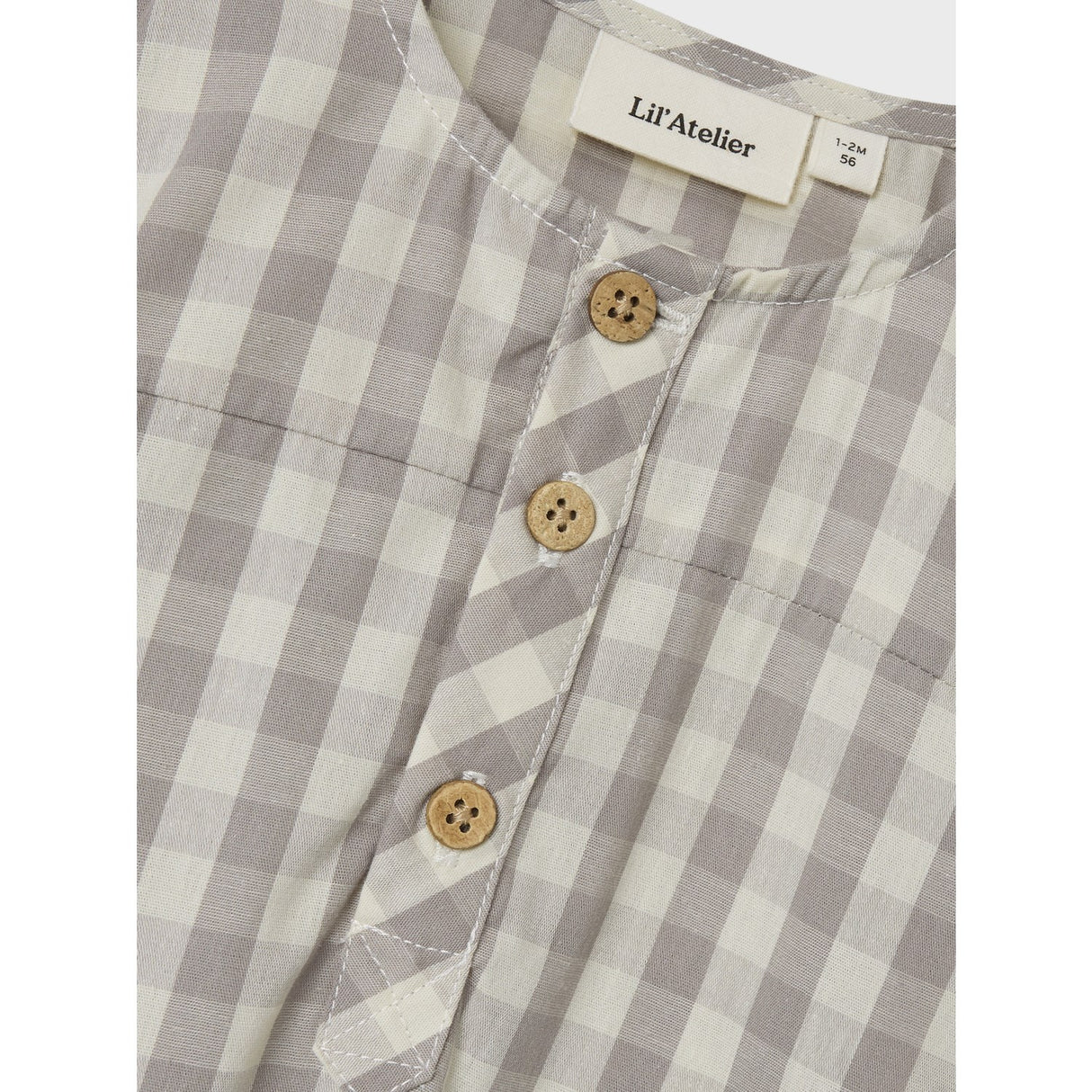 Lil'Atelier Vapor Blue Didrik Loose Skjorte Body