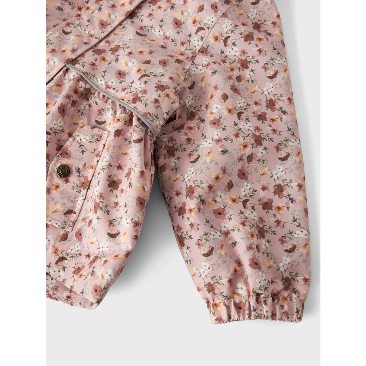 Name It Pale Mauve Flowers Malex08 Jakke AOP Fo