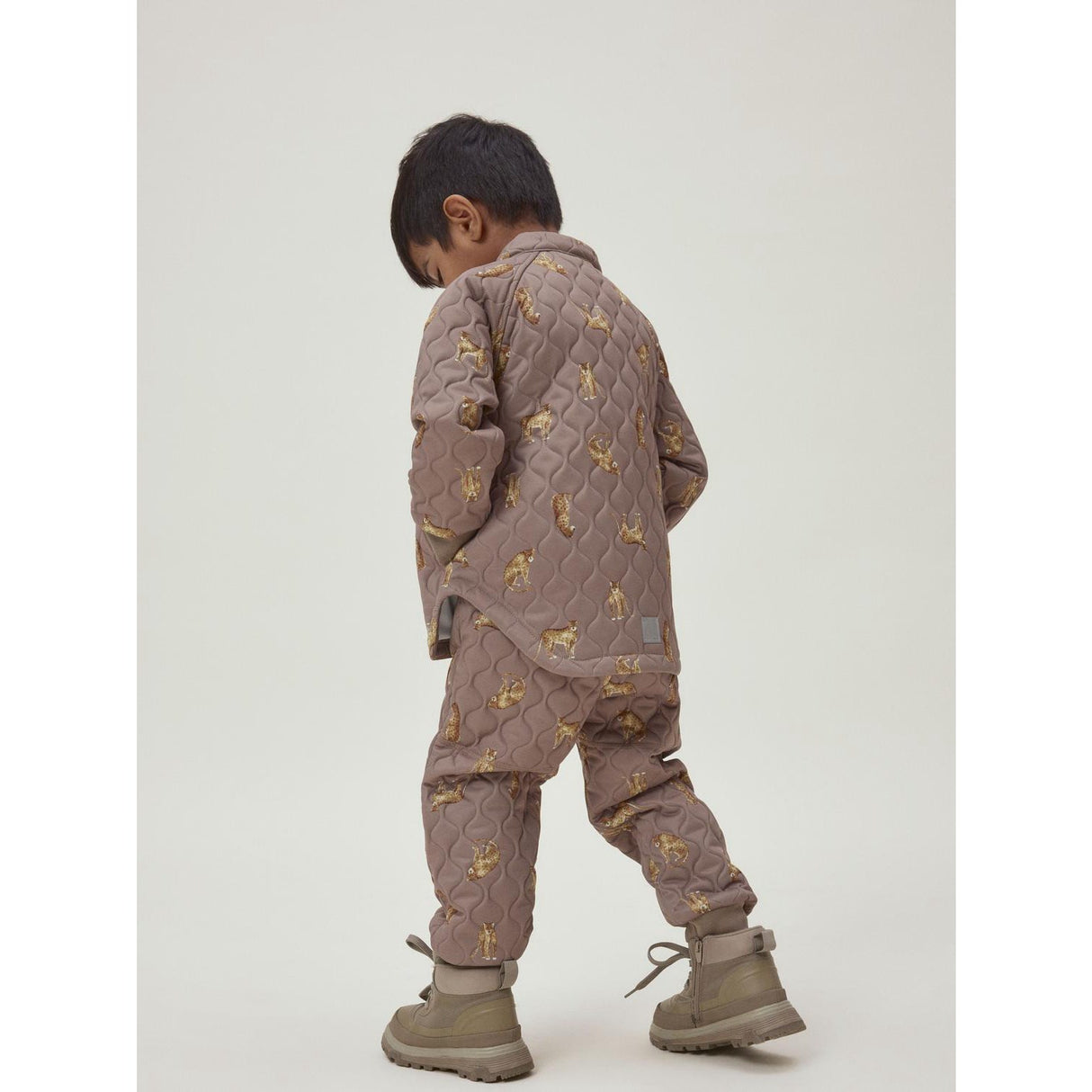 Name It Mountain Trail Leo Moon Quiltet Sæt AOP Fo