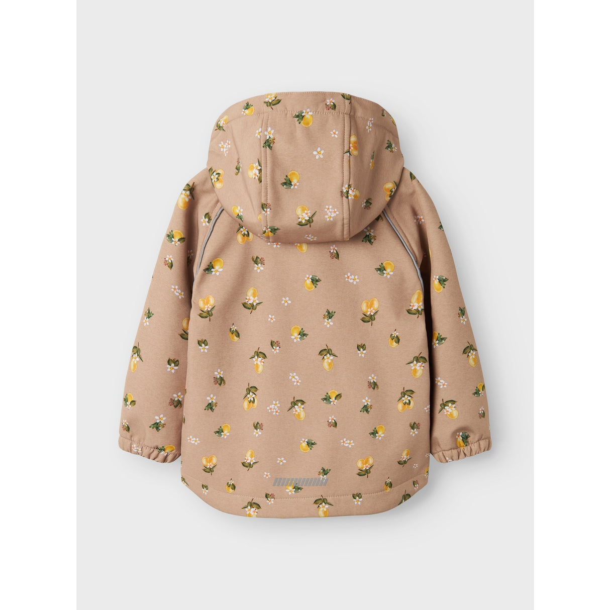 Name It Light Taupe Lemons Alfa08 Softshell A-Shape Jakke Fo