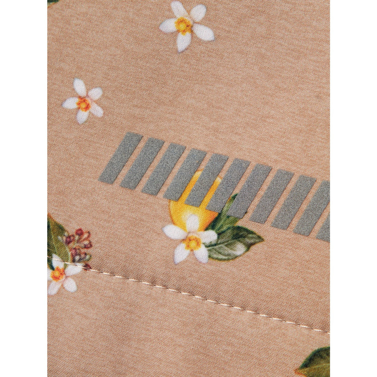 Name It Light Taupe Lemons Alfa08 Softshell A-Shape Jakke Fo