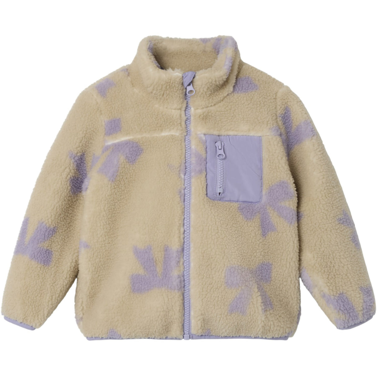 Name It Fog Monica Teddy Jakke Sløjfe