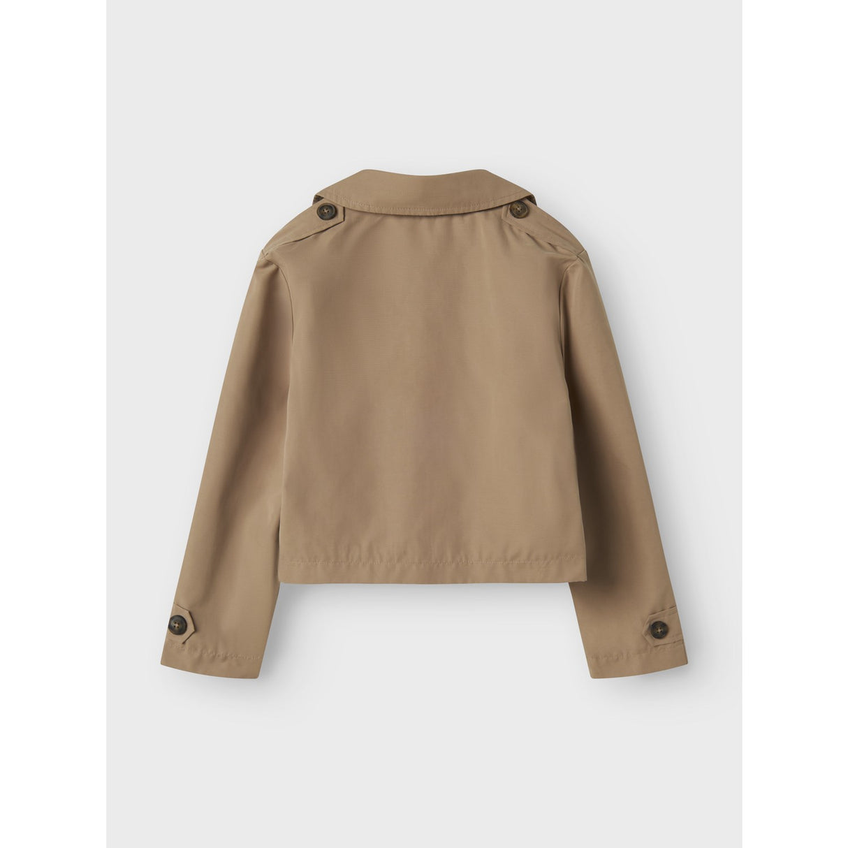 Name It Savannah Tan Madelin Trenchcoat Kort