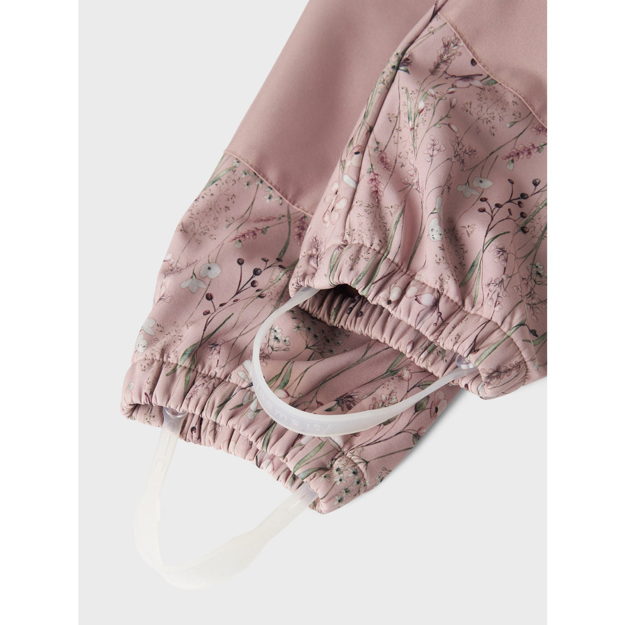 Name It Pale Mauve Flower Meadow Alfa08 Softshell Dragt Flæse Fo