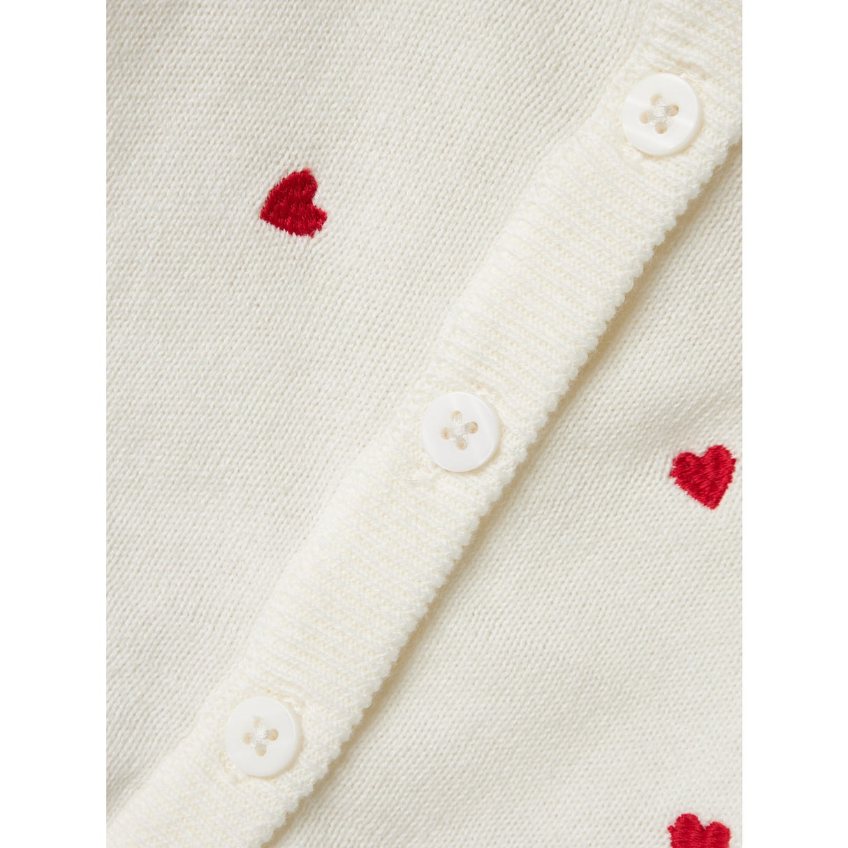 Name It Cloud Dancer Fisilly Strik Cardigan