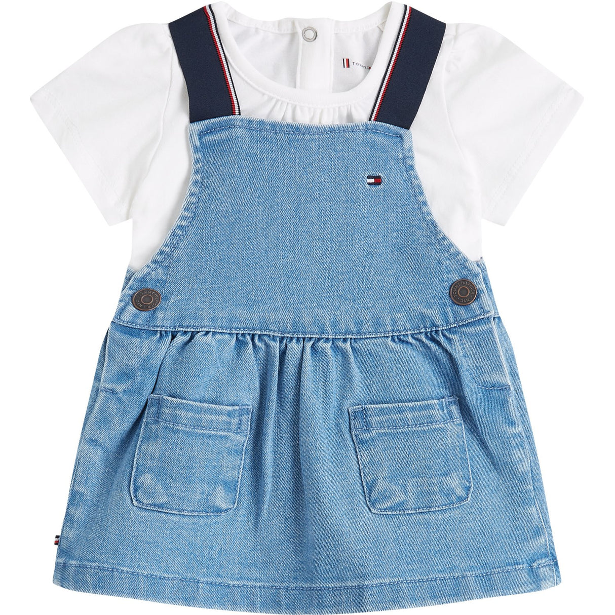 Tommy Hilfiger Denim Medium 01 Denim Dungaree Kjole