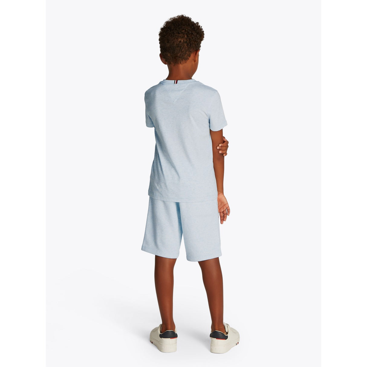 Tommy Hilfiger Breezy Blue Heather Essential Bomuld Reg T-Skjorte