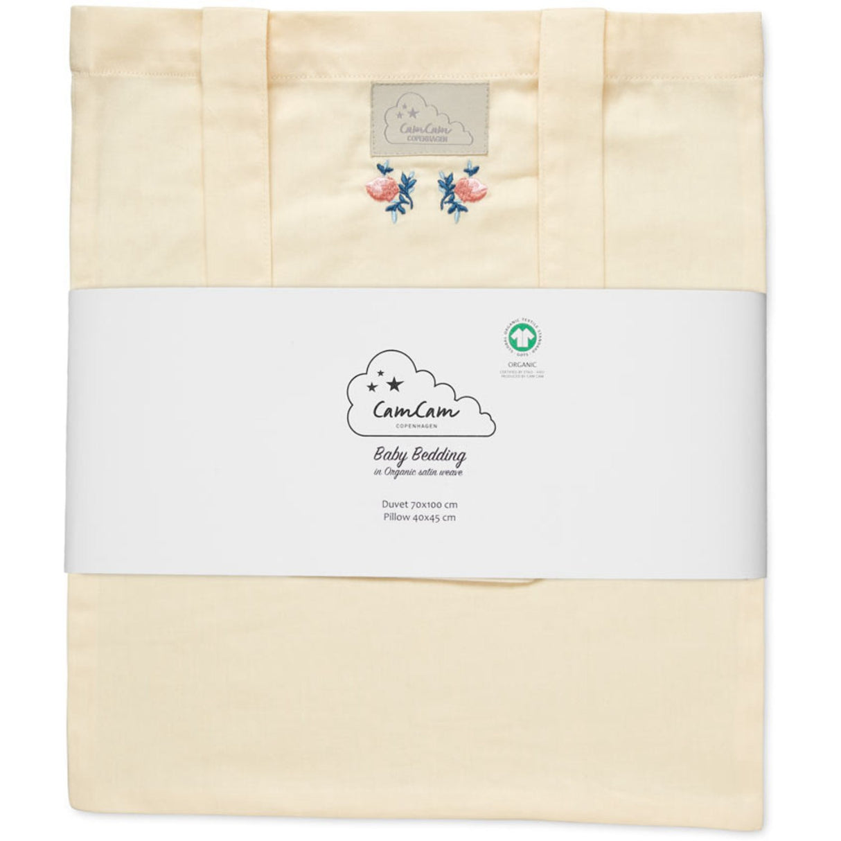 Cam Cam Copenhagen Berries Embroidered Sengetøj
