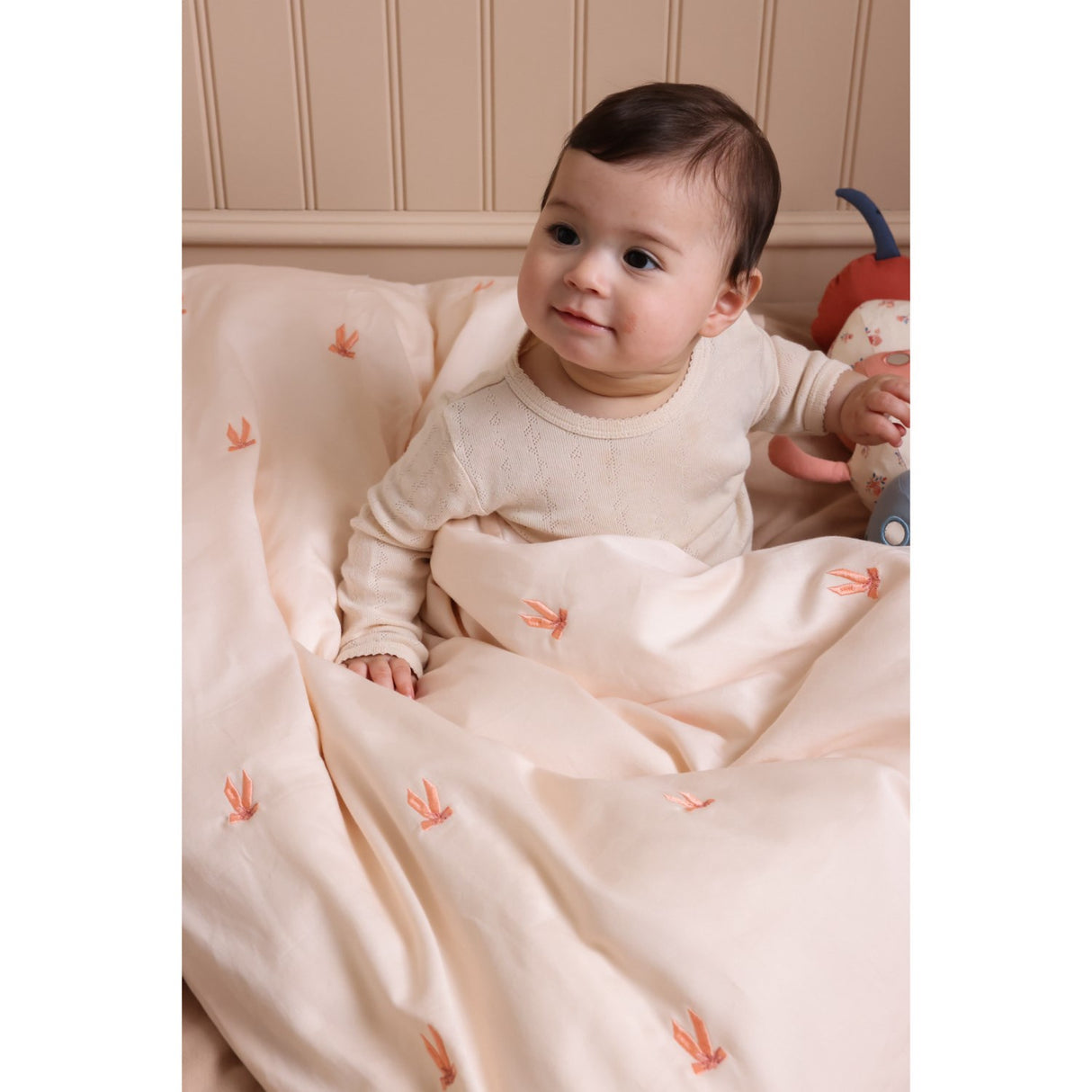 Cam Cam Copenhagen Bows Embroidered Sengetøj