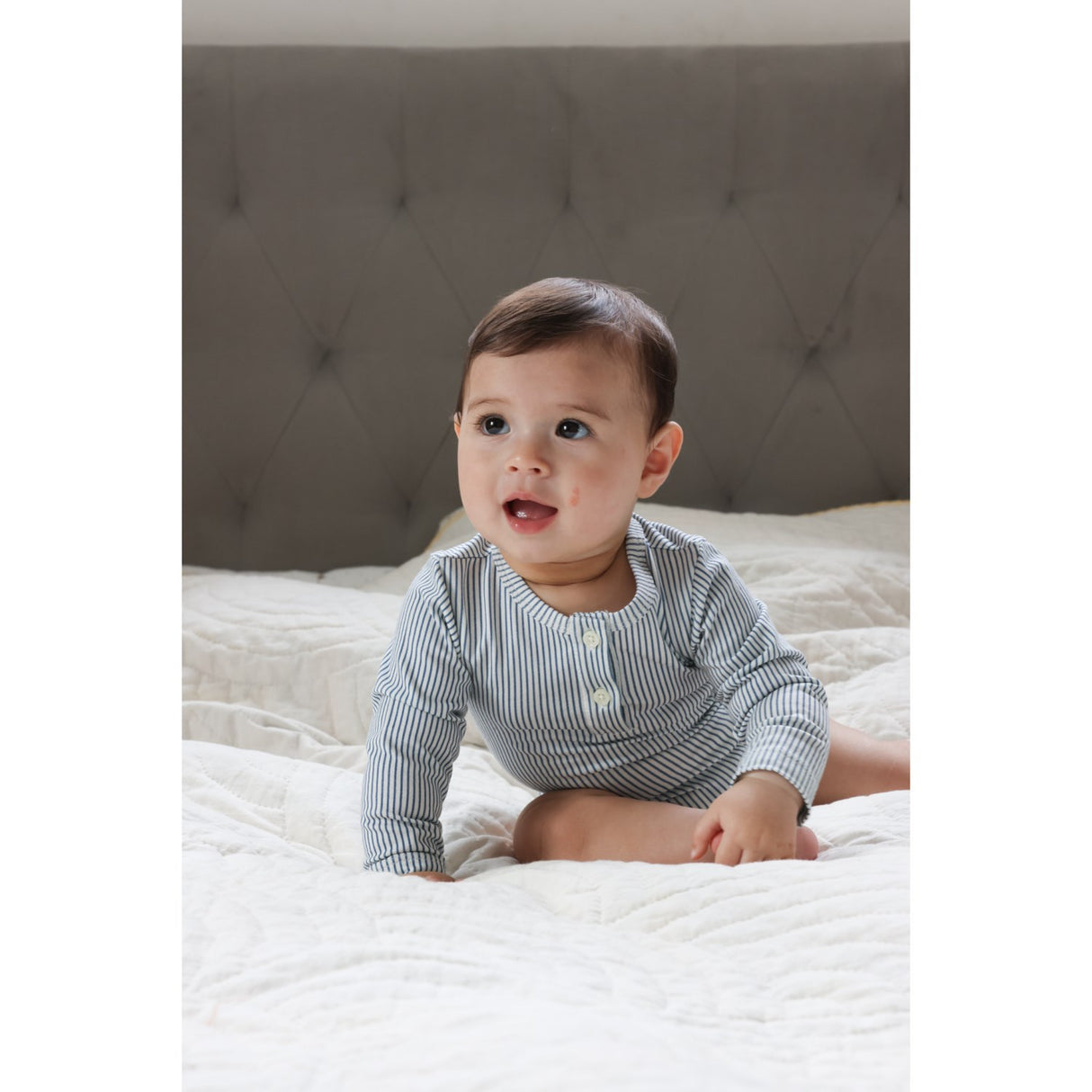 Cam Cam Copenhagen Classic Stripes Blue Long Sleeved Body William