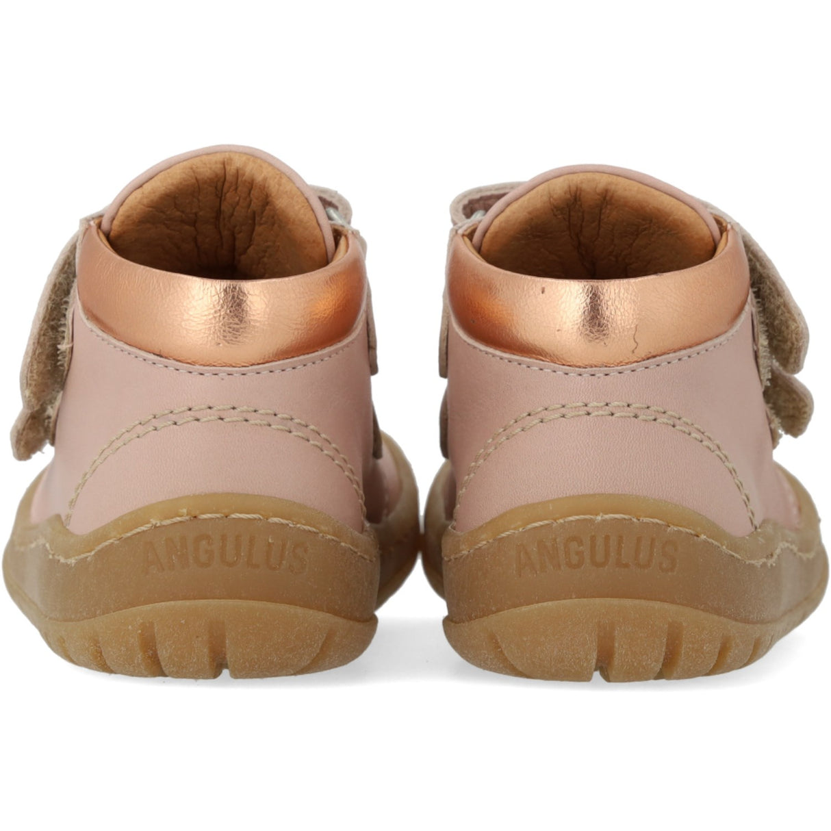 Angulus Rosebud/Tan/Copper Shine Begynder Mid-Cut Sneaker