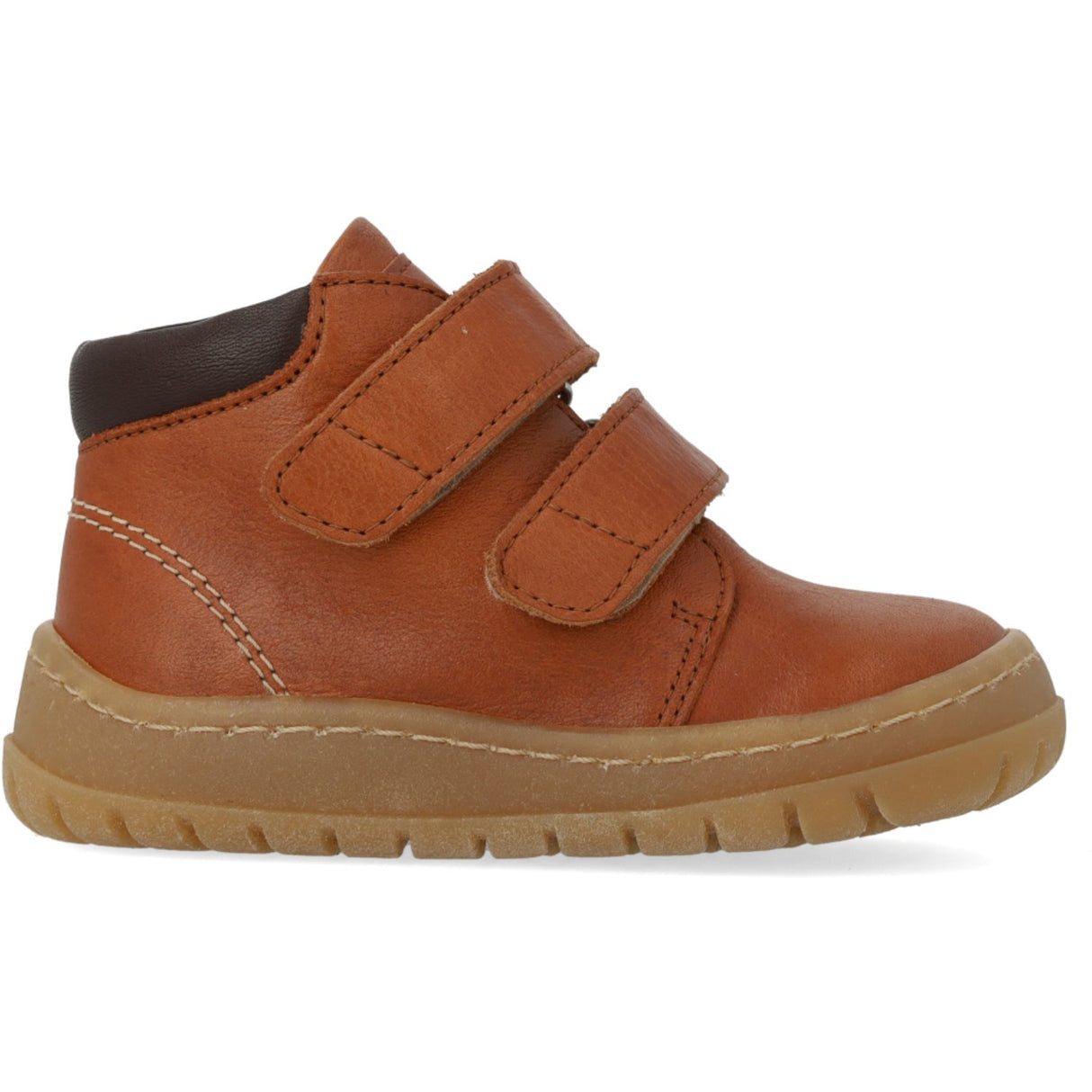 Angulus Cognac/Tan/Dark Brown Begynder Mid-Cut Sneaker