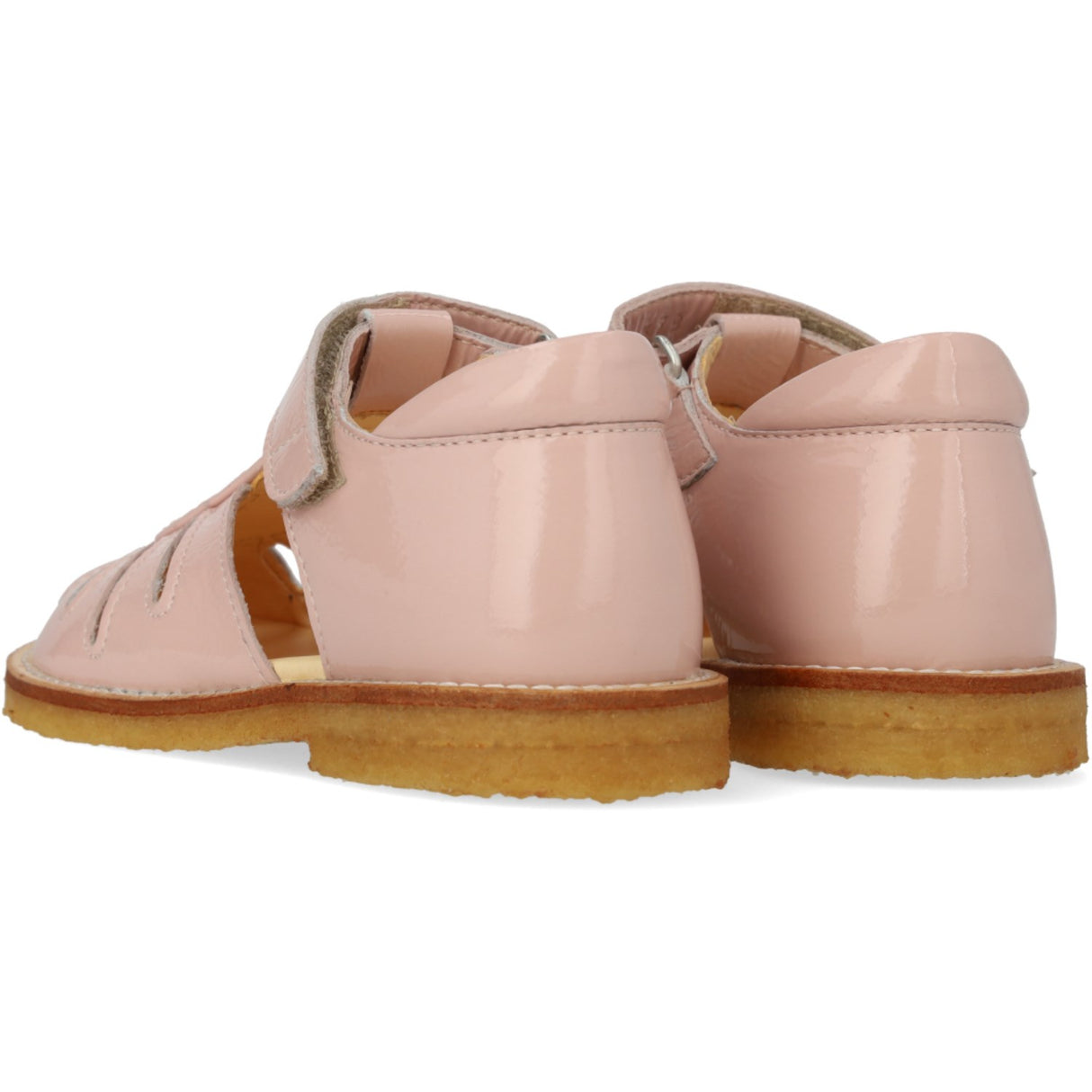 Angulus Rosebud/Rosebud Glitter Sandal Med Dråbedetalje I Funklende Glitter