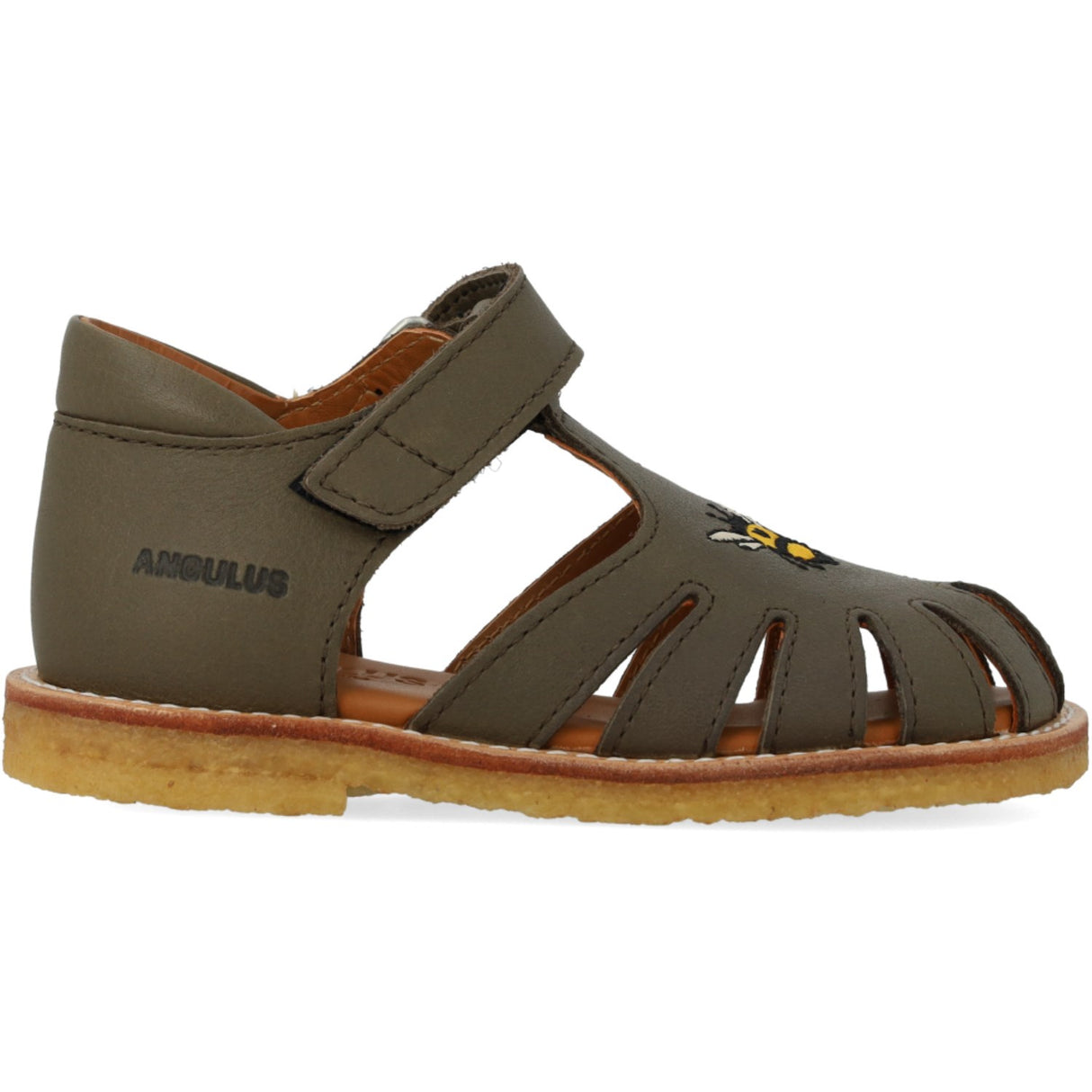 Angulus Forrest Begynder Sandal Med Bi Broderi