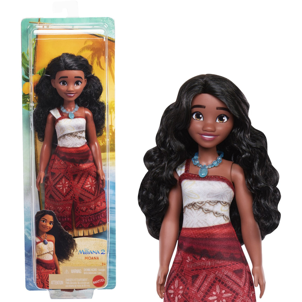 Disney Vaiana 2 Fashion Dukke Vaiana