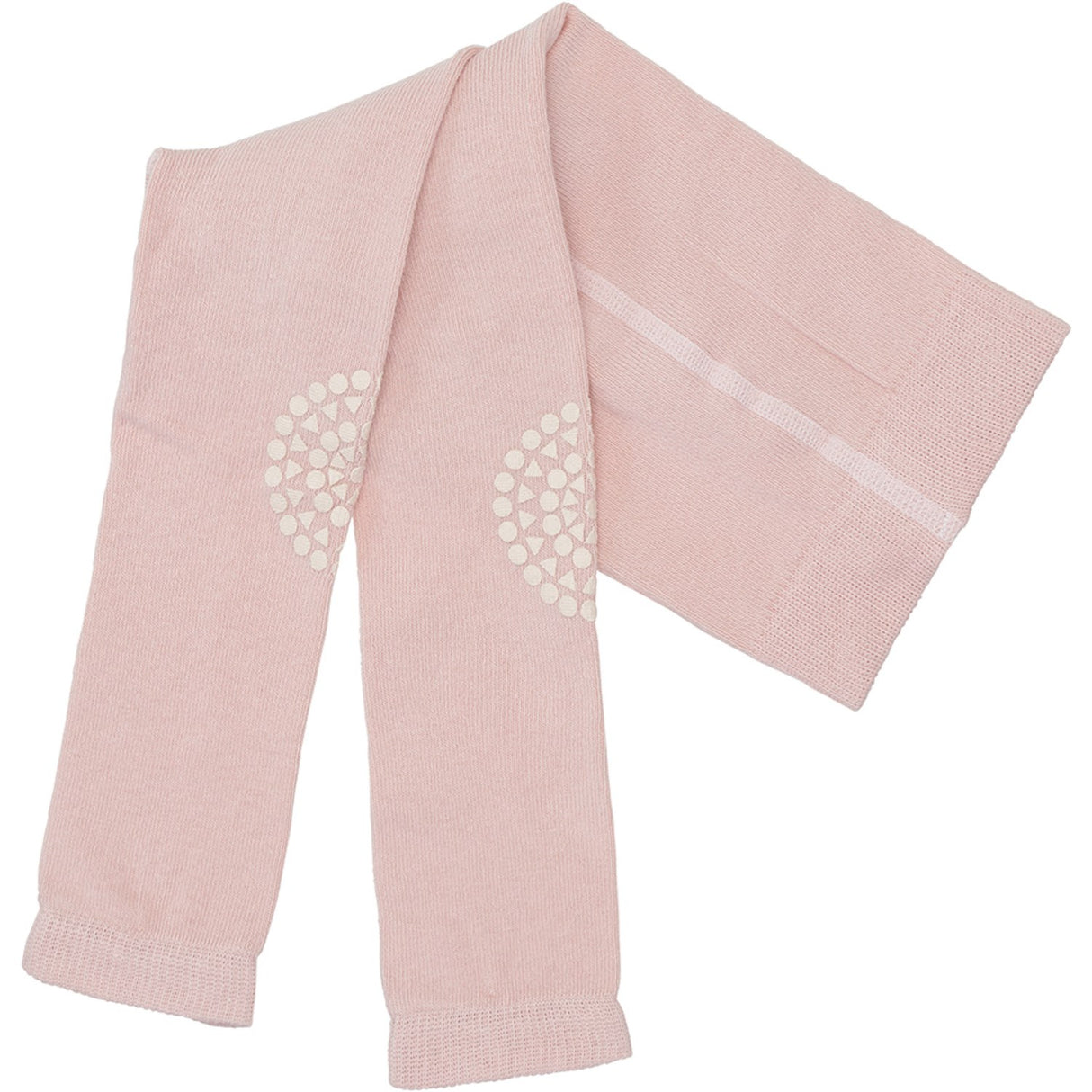 Gobabygo Soft Pink Crawling Leggings Organic Bomuld