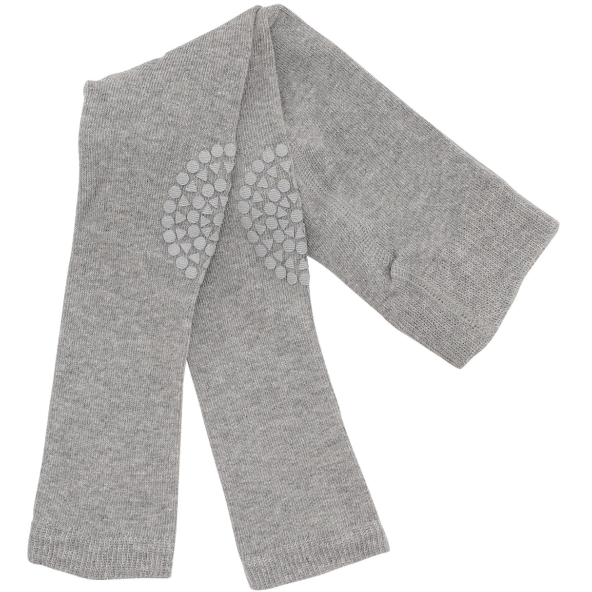 Gobabygo Grey Melange Crawling Leggings Organic Bomuld