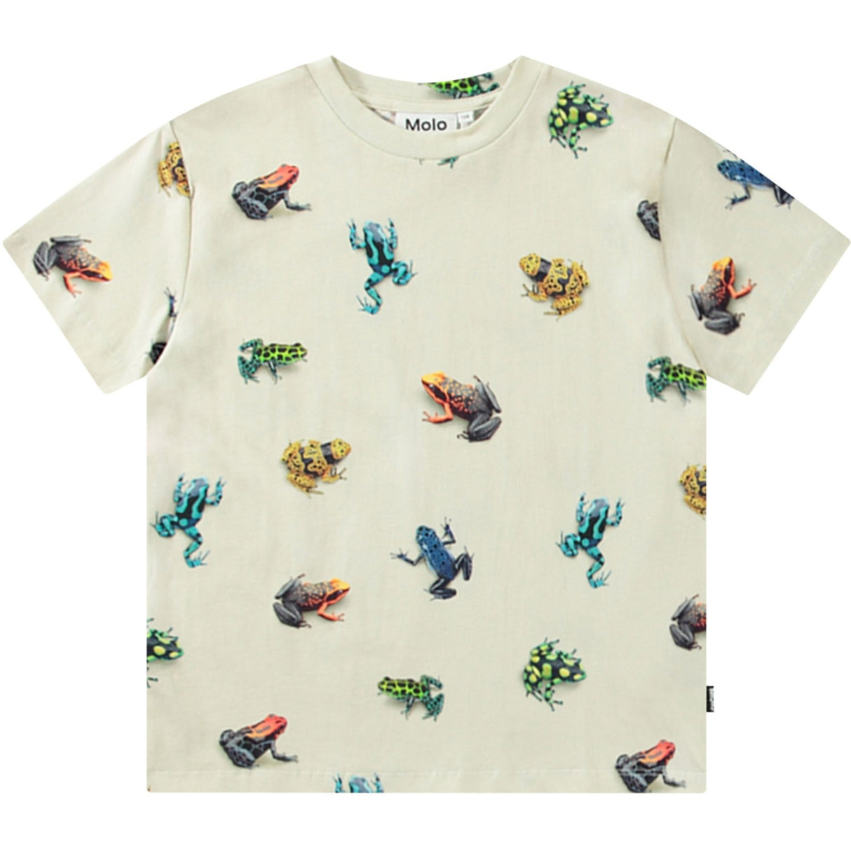 Molo Vibrant Frogs Roxo T-Shirt