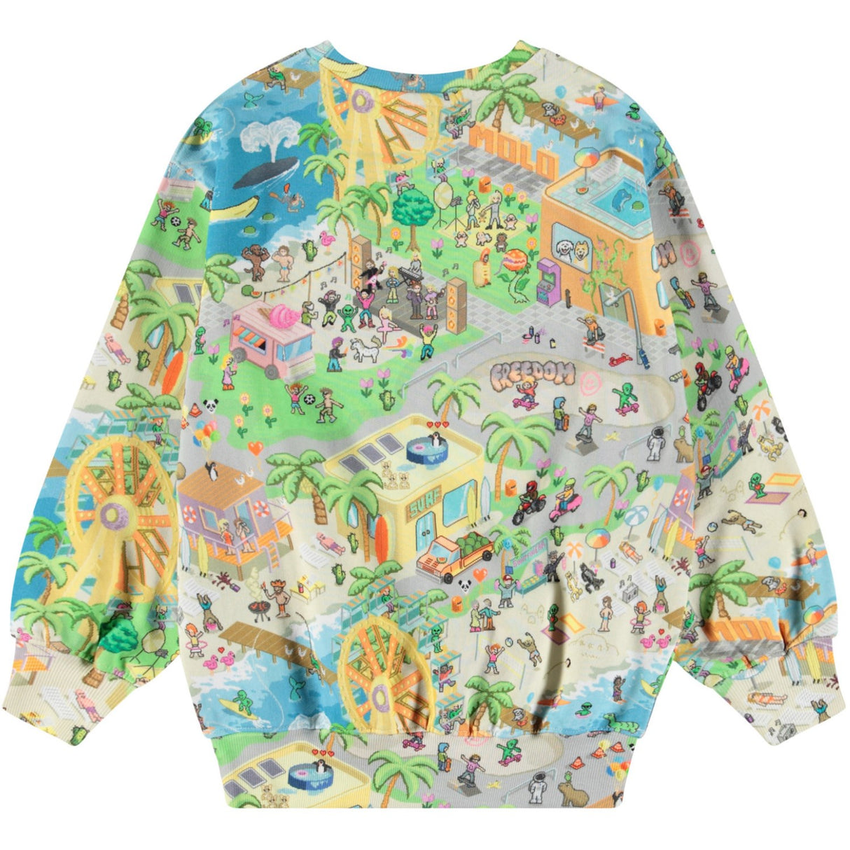 Molo Pixelcation Monti Sweatshirt