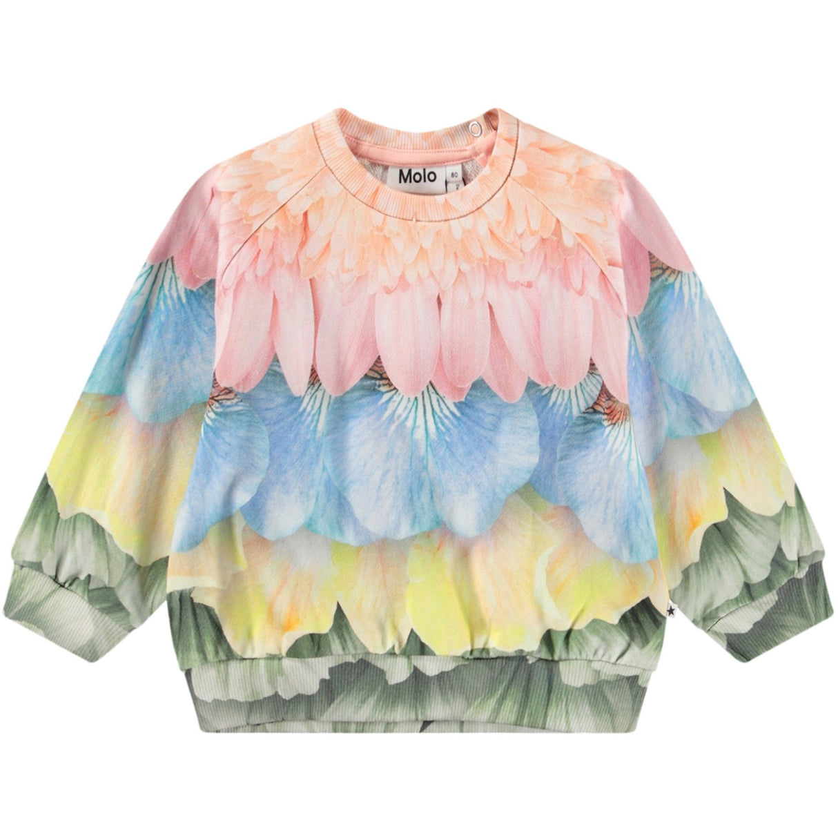 Molo Petal Rainbow Disc Sweatshirt