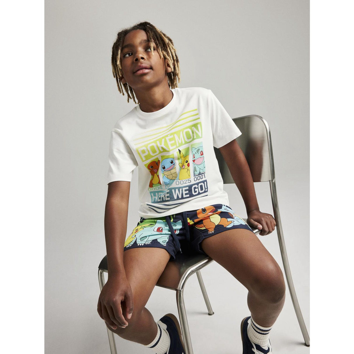 Name It Navy Blazer Macsen Pokemon Badeshorts