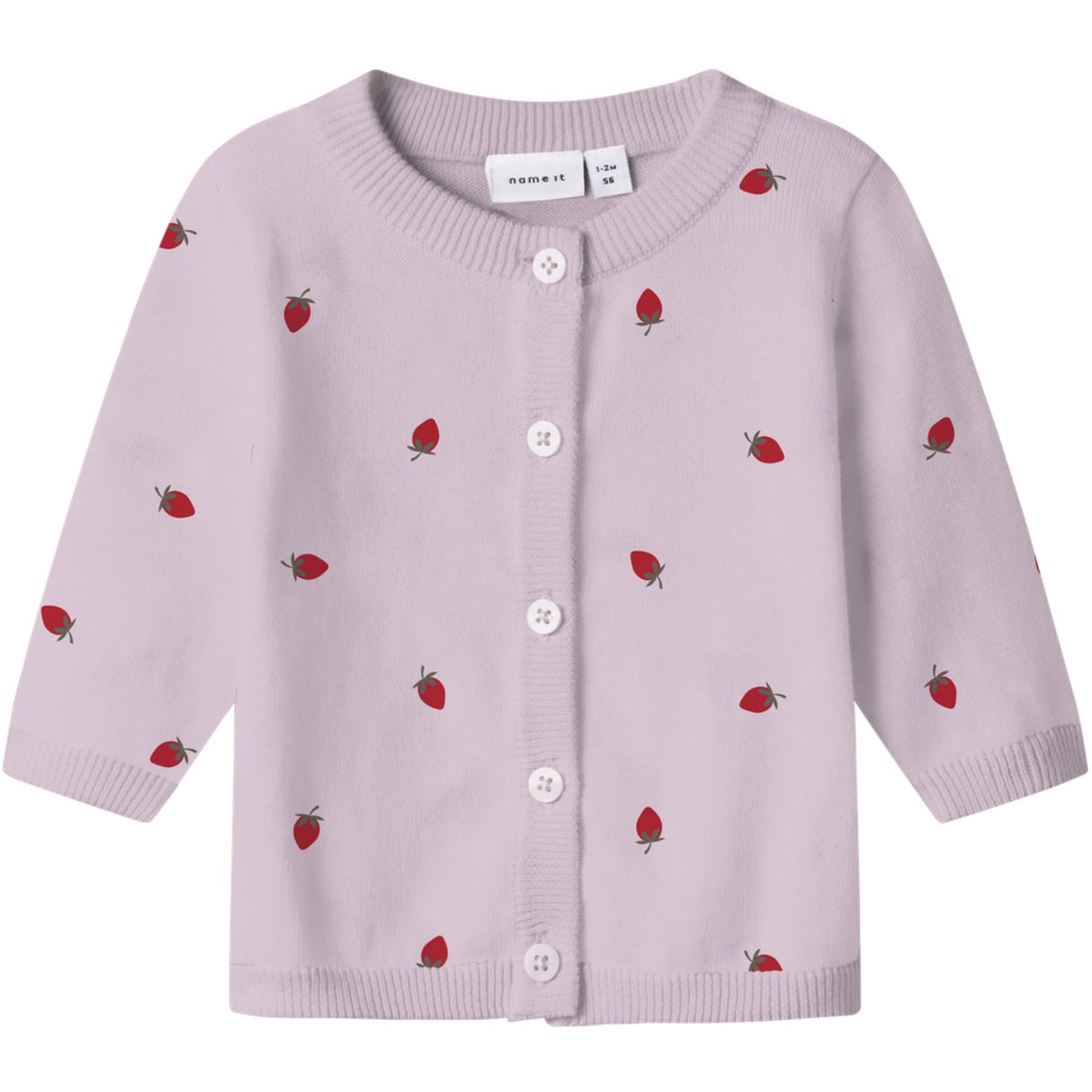 Name It Light Lilac Detrille Strik Cardigan