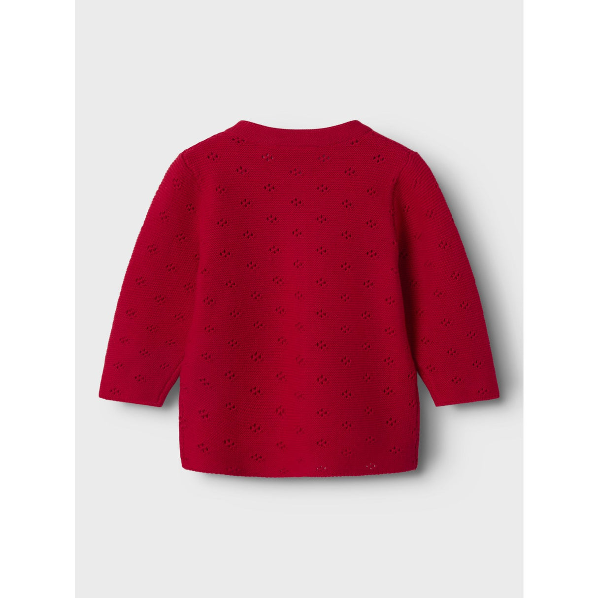 Name It Lipstick Red Fie Strik Cardigan