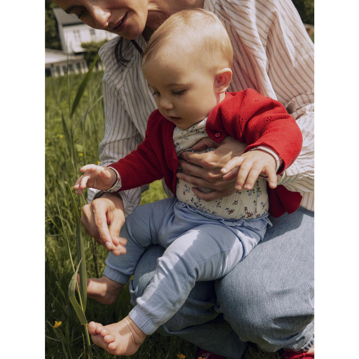 Name It Lipstick Red Fie Strik Cardigan