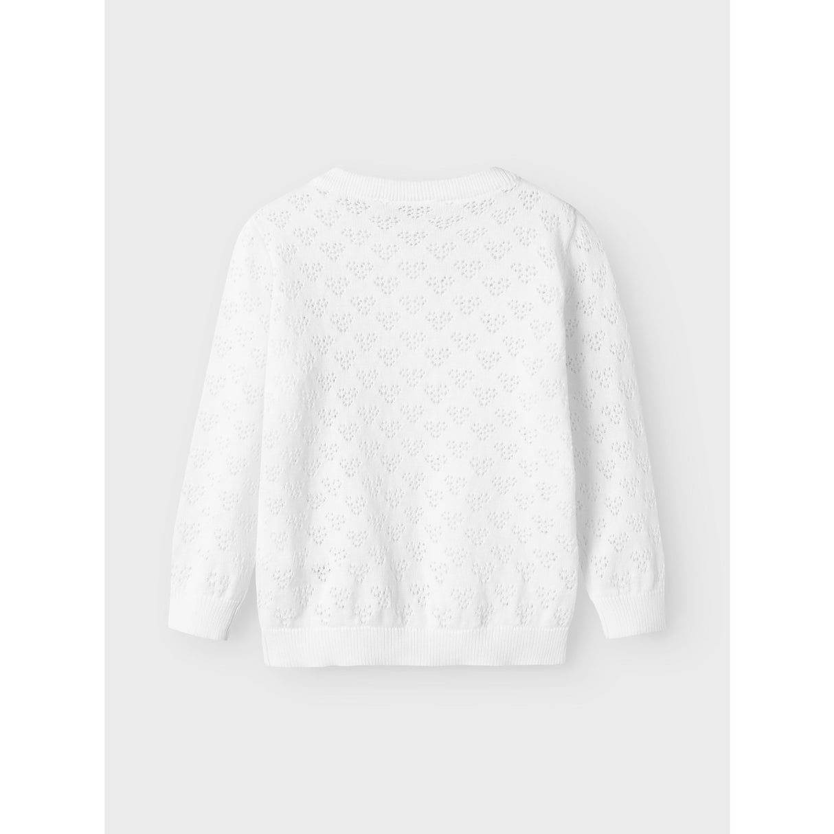 Name It Bright White Felotte Strik Cardigan