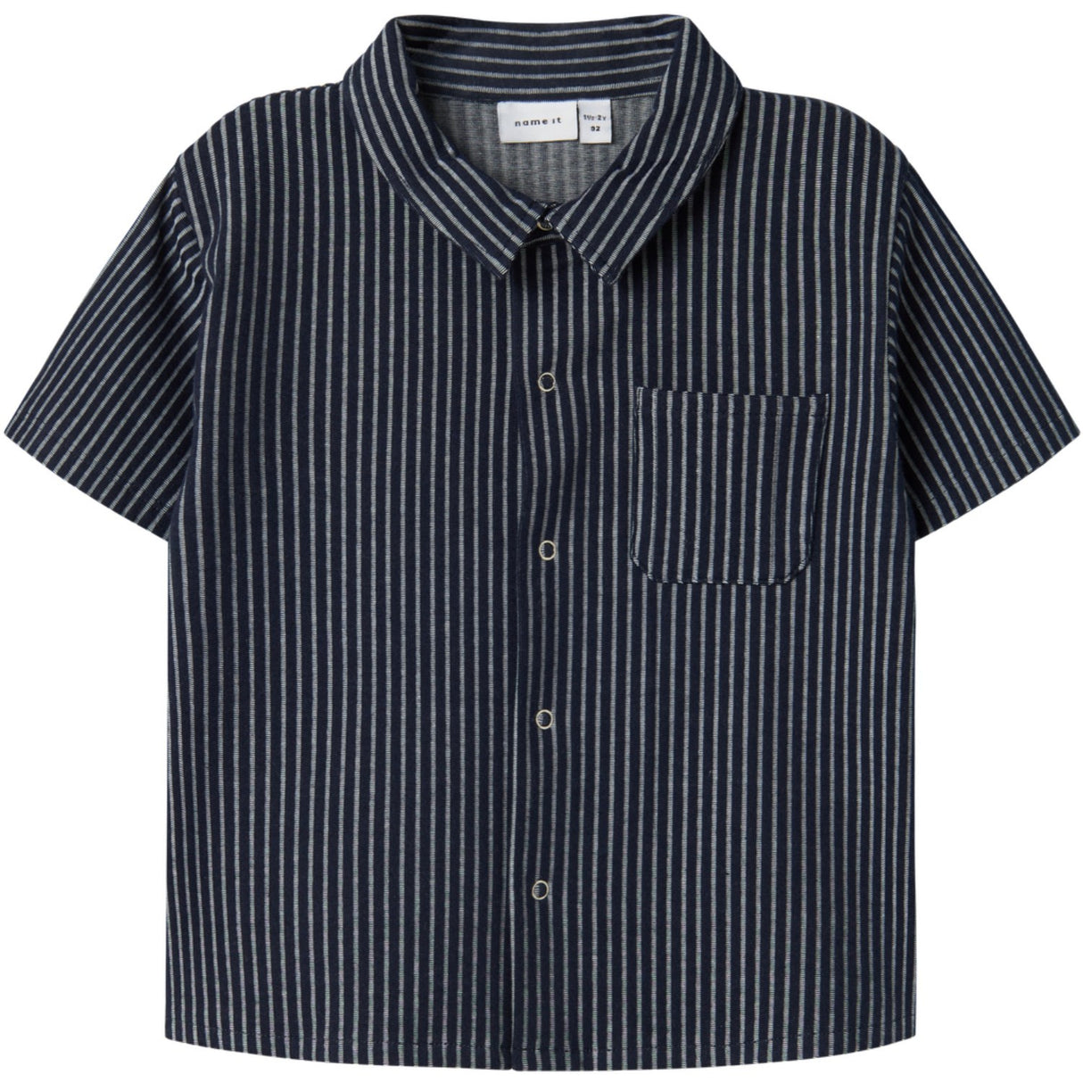 Name It Navy Blazer Fel Regular Skjorte