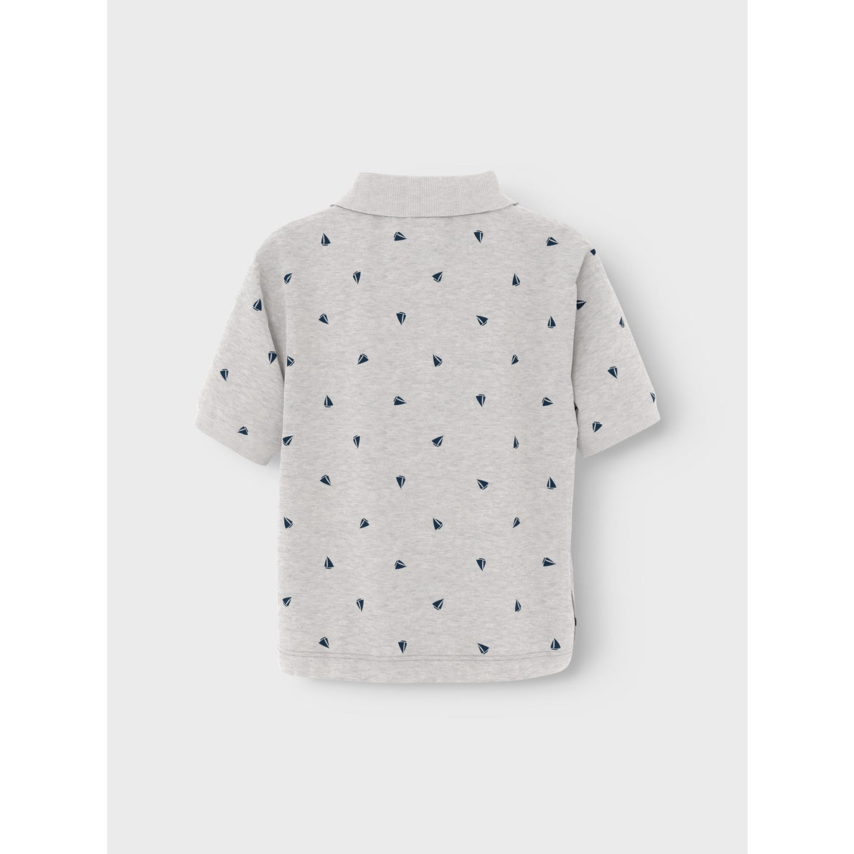 Name It Light Grey Melange Boats Volo Regular Polo