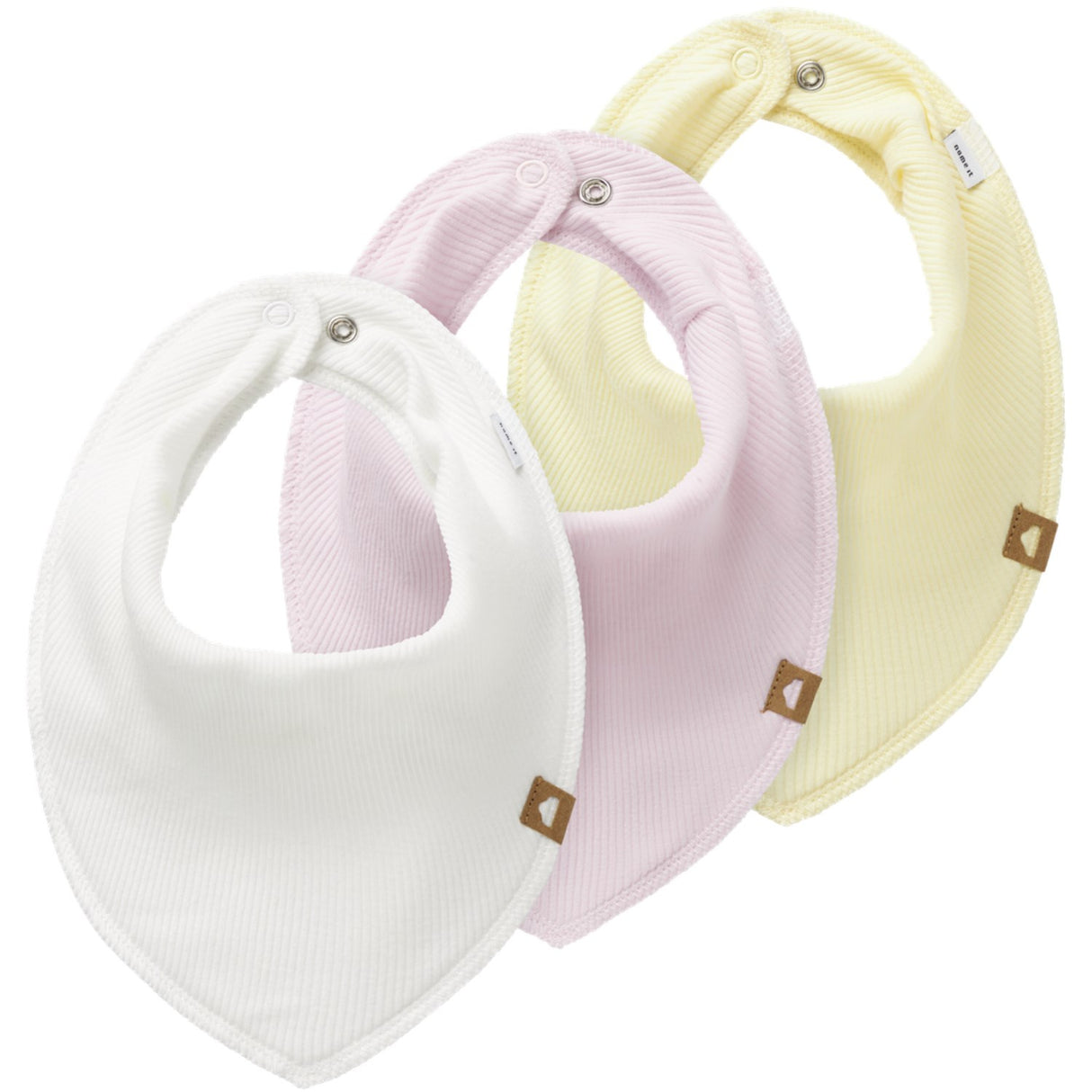 Name It Light Lilac Yvettefantasy 3-Pak Scarf Hagesmæk Rib