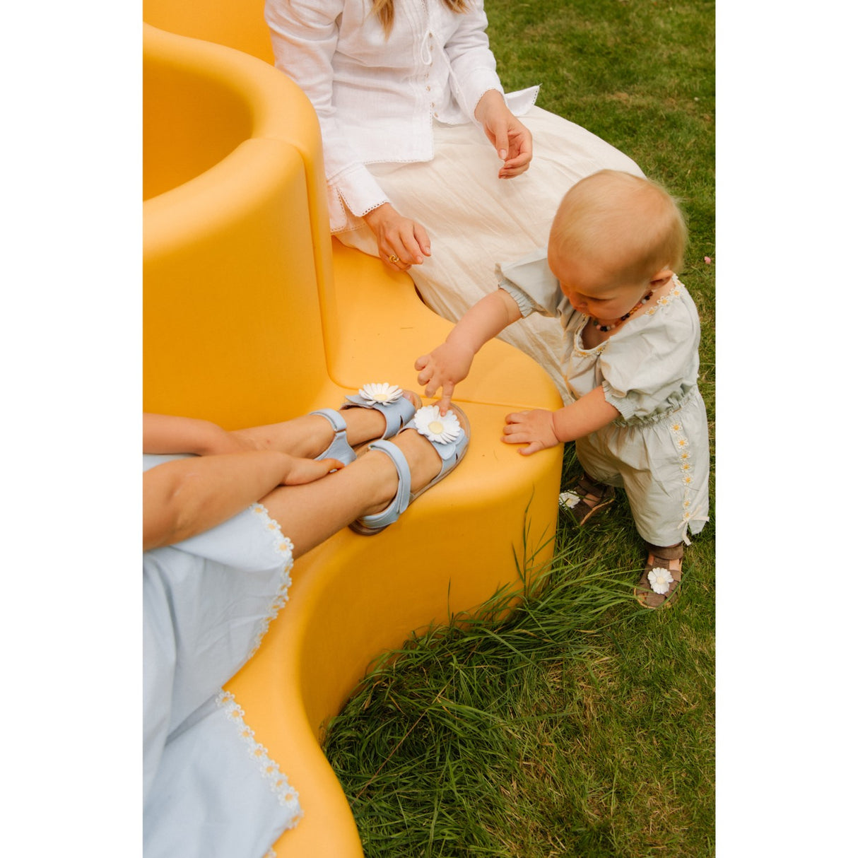 Bisgaard Sky Blue Trine Kjær X Roberta Sandal