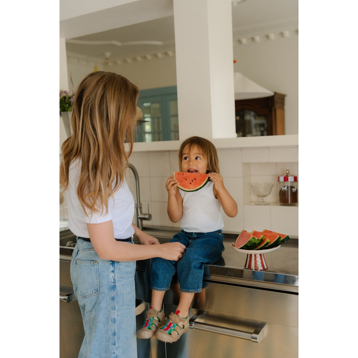 Bisgaard Peanut Brown Trine Kjær X Herbert Velcro Sandal