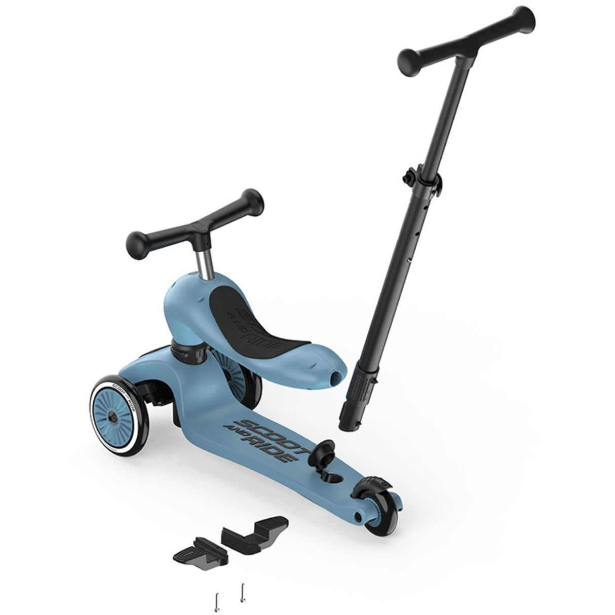 Scoot and Ride Steel Highwaykick 1 Push&Go Løbehjul