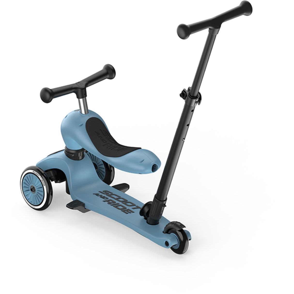 Scoot and Ride Steel Highwaykick 1 Push&Go Løbehjul