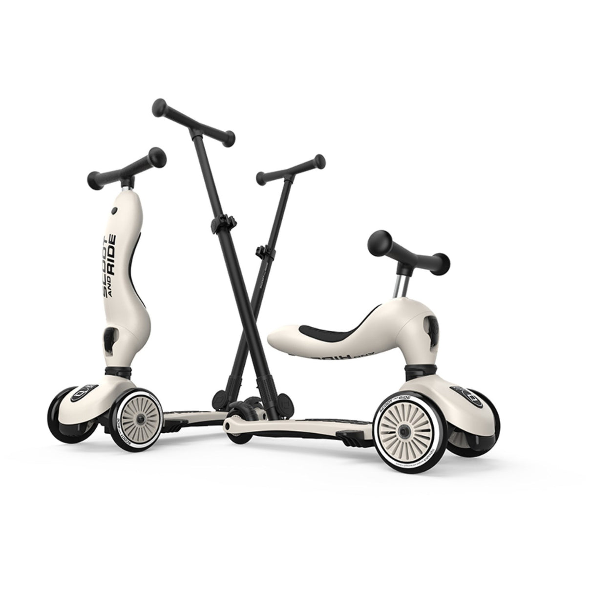 Scoot and Ride Ash Highwaykick 1 Push&Go Løbehjul
