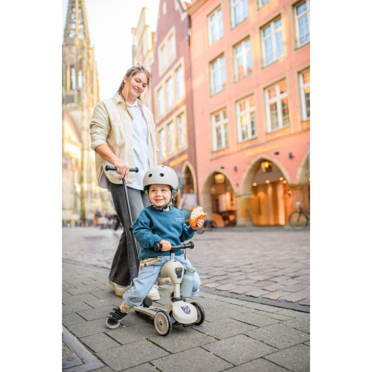 Scoot and Ride Ash Highwaykick 1 Push&Go Løbehjul