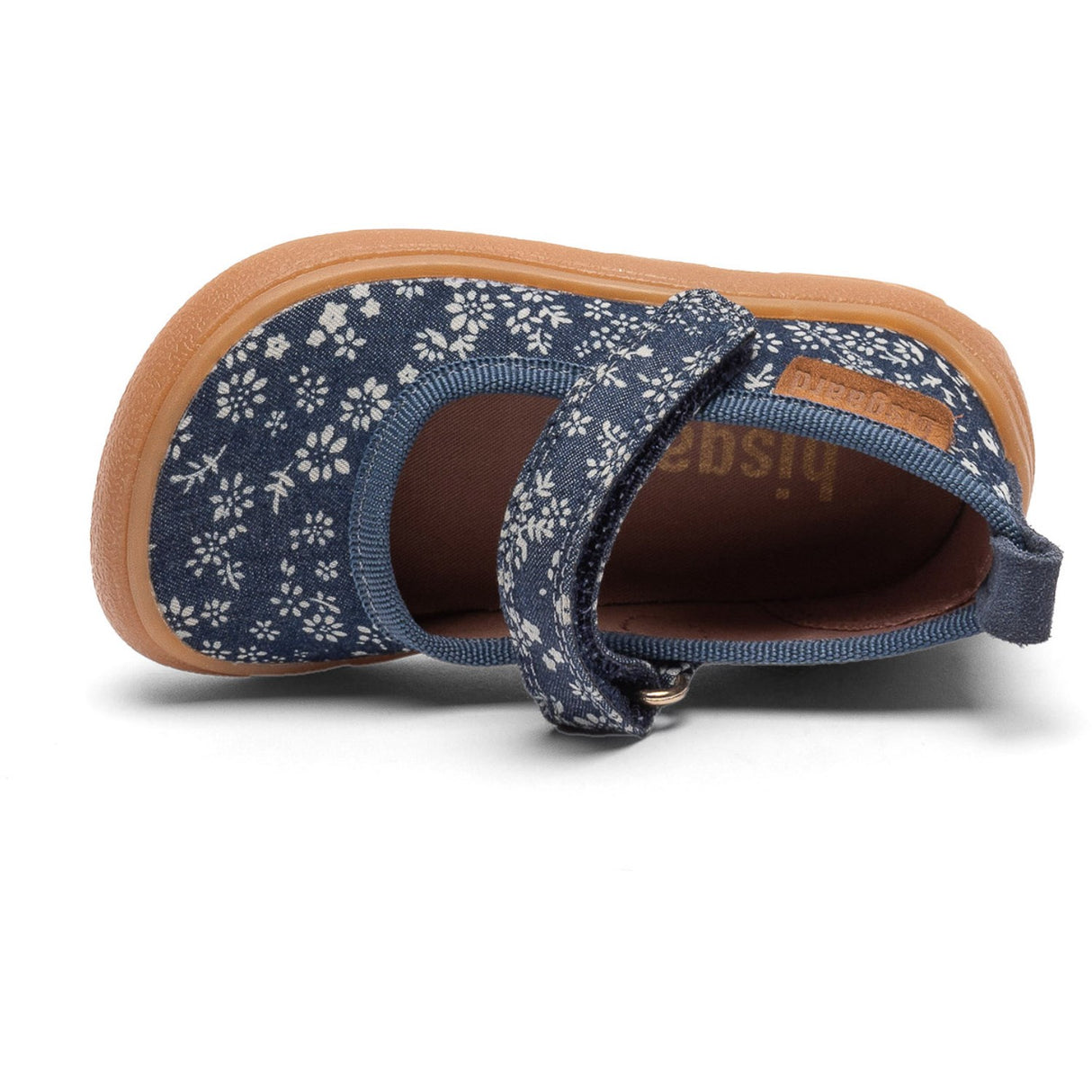 Bisgaard Wild Flower Blue Barefoot Ballet Hjemmesko