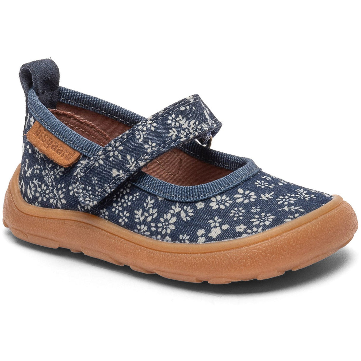 Bisgaard Wild Flower Blue Barefoot Ballet Hjemmesko