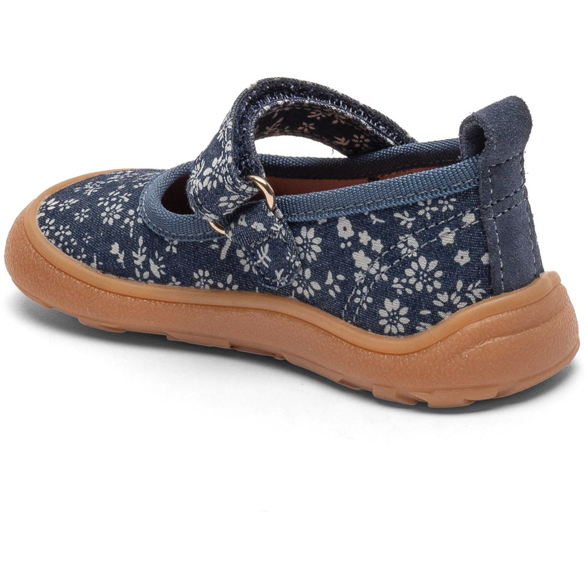 Bisgaard Wild Flower Blue Barefoot Ballet Hjemmesko